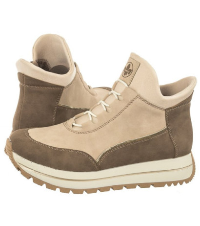 Rieker Beżowe N4051-62 Beige (RI135-a) shoes