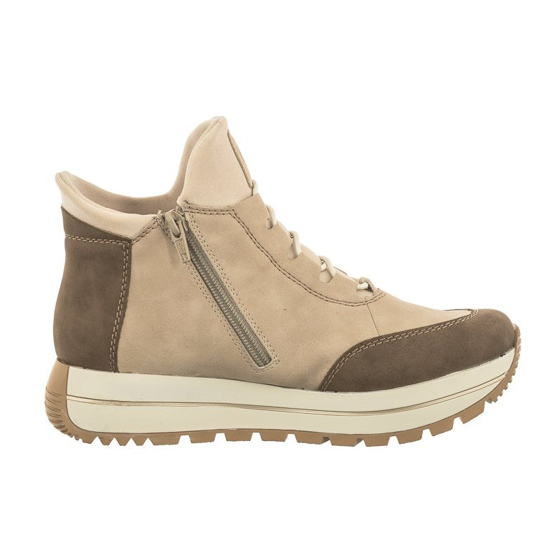Rieker Beżowe N4051-62 Beige (RI135-a) shoes