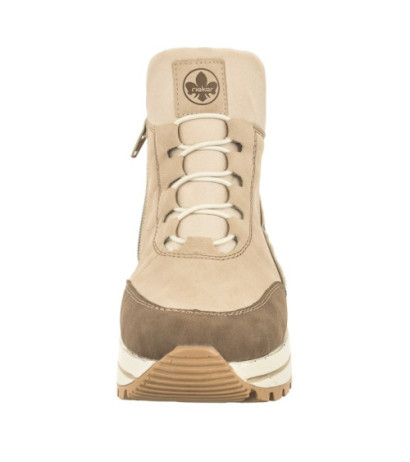 Rieker Beżowe N4051-62 Beige (RI135-a) kurpes