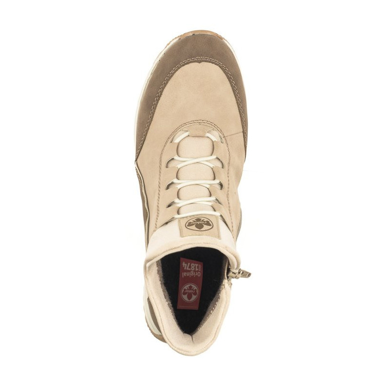 Rieker Beżowe N4051-62 Beige (RI135-a) kingad