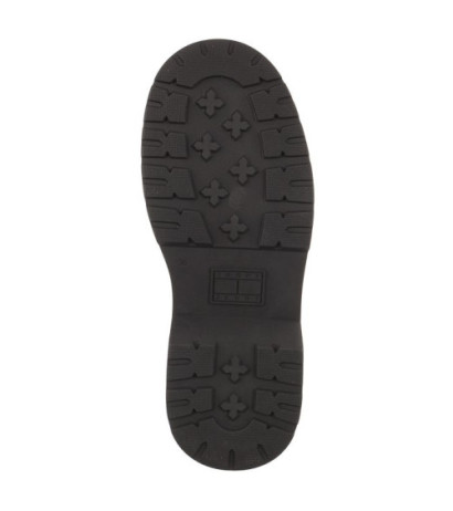 Tommy Hilfiger Tjw Chunky Boot Hardware Black EN0EN02443 BDS (TH887-a) kurpes