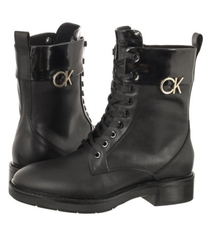 Calvin Klein Rubber Sole Combat Boot W HW0HW01717 (CK370-a) batai