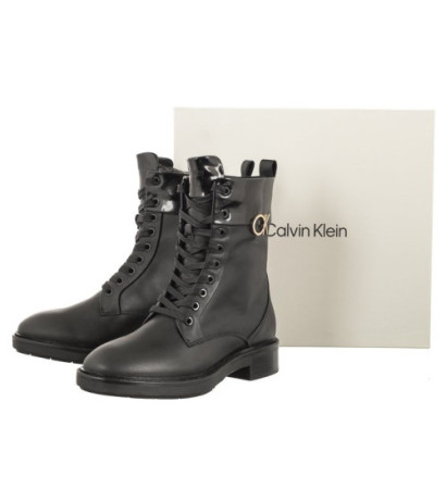 Calvin Klein Rubber Sole Combat Boot W HW0HW01717 (CK370-a) batai