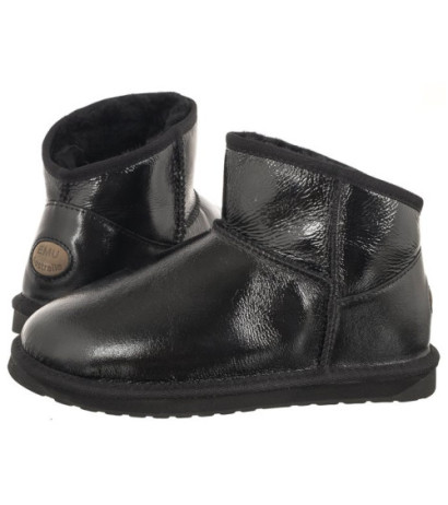 EMU Australia Aarnos Glossy Black/Noir W12922 (EM485-b) kurpes