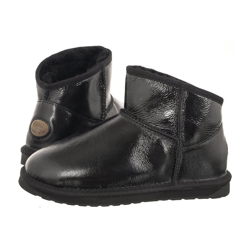 EMU Australia Aarnos Glossy Black/Noir W12922 (EM485-b) batai