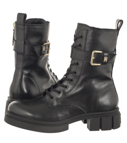 Tommy Hilfiger Cool Feminine Bikerboot Black FW0FW07322 BDS (TH908-a) kurpes