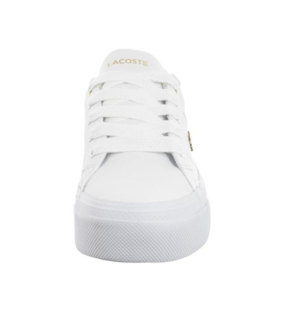 Lacoste Ziane Platform 124 2 Cfa Wht/Gld 745CFA0005.216 (LC434-b) sporta apavi