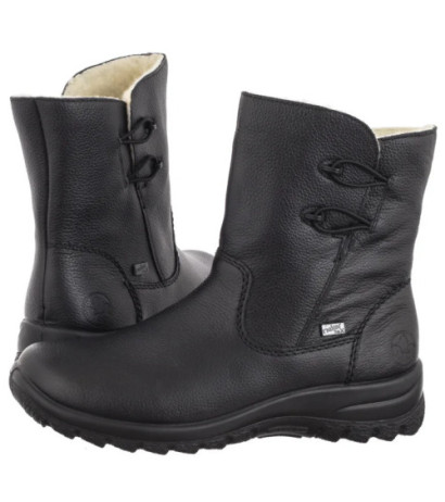 Rieker Czarne Z7172-00 Black (RI139-b) batai