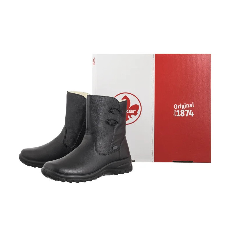 Rieker Czarne Z7172-00 Black (RI139-b) kingad