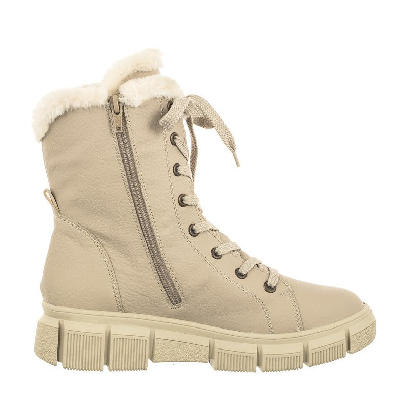 Rieker Beżowe X3402-60 Beige (RI143-a) batai