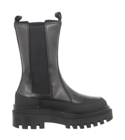 Calvin Klein Flatform Chelsea Boot Lth Wn Triple Black YW0YW01111 0GT (CK386-a) bateliai