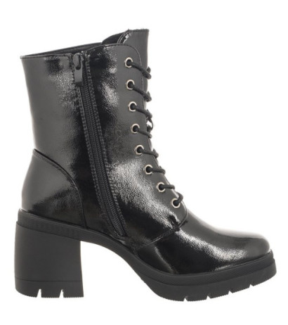 Sergio Leone Czarne Lakierowane BT 208 (SL497-a) shoes