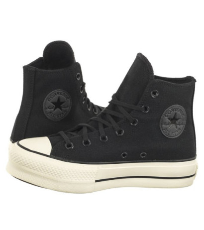 Converse CTAS Lift Hi Black/Black/Egret A05142C (CO643-a) apavi