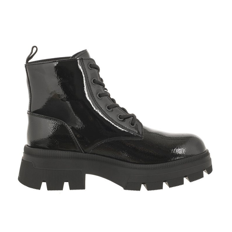 Calvin Klein Chunky Combat Laceup Boot Wn Triple Black YW0YW01265 0GT (CK397-a) kurpes