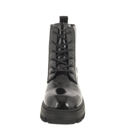 Calvin Klein Chunky Combat Laceup Boot Wn Triple Black YW0YW01265 0GT (CK397-a) kurpes
