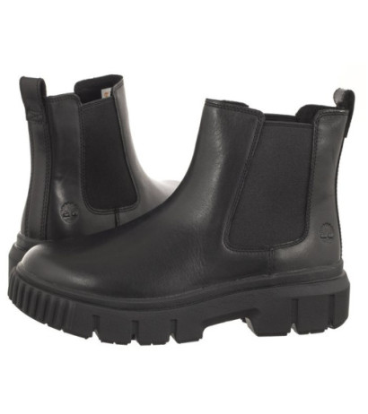 Timberland Greyfield Chelsea Black Full Grain 0A5ZCG 001 (TI125-a) kurpes