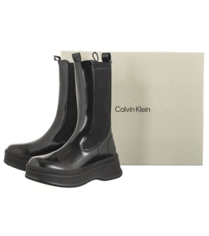 Calvin Klein Pitched Chelsea Boot Ck Black HW0HW01686 BEH (CK400-a) batai