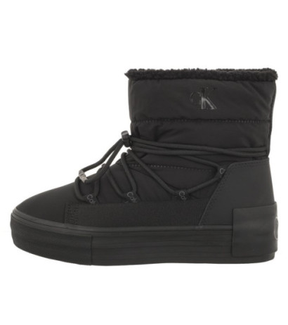 Calvin Klein Bold Vulc Flatf Snow Boot Wn Triple Black YW0YW01181 0GT (CK402-a) kurpes