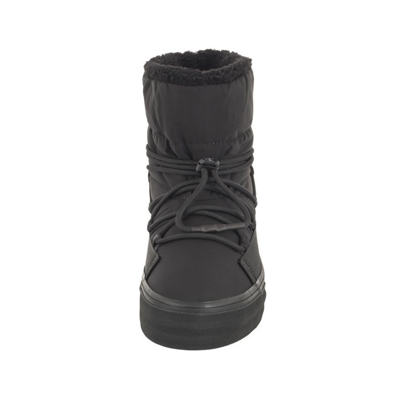 Calvin Klein Bold Vulc Flatf Snow Boot Wn Triple Black YW0YW01181 0GT (CK402-a) kurpes