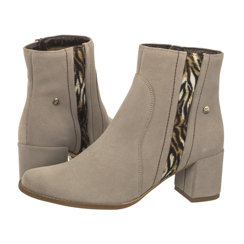 Maciejka Beżowe 06314-04/00-3 (MA1151-a) kurpes