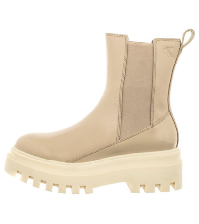 Calvin Klein Chunky Boot Chelsea Lth Mg Sat Cement YW0YW01286 PA5 (CK413-a) kurpes
