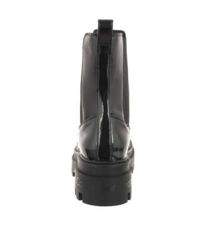 Calvin Klein Chunky Boot Chelsea Lth Mg Sat Triple Black YW0YW01286 0GT (CK413-b) kurpes