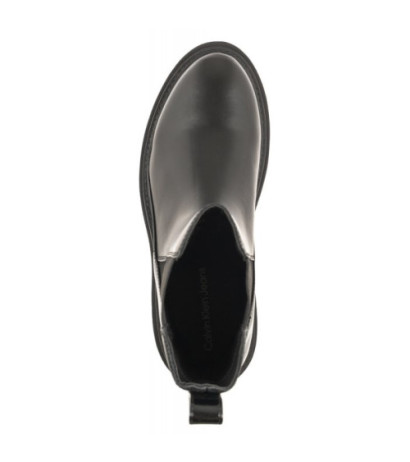 Calvin Klein Chunky Boot Chelsea Lth Mg Sat Triple Black YW0YW01286 0GT (CK413-b) kingad