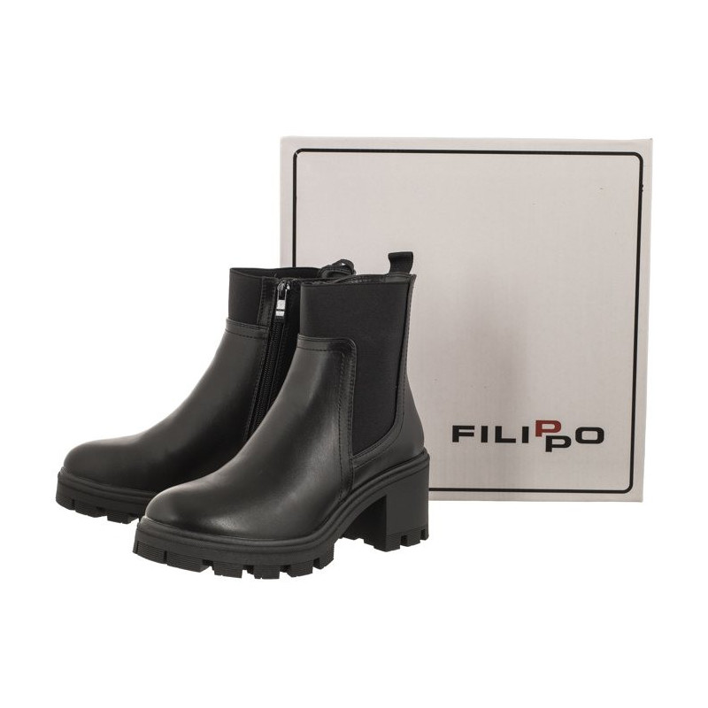 Filippo Czarne DBT4973/23 BK  (FO75-a) shoes