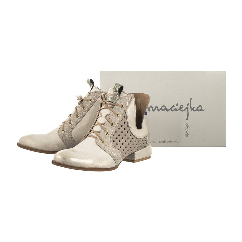 Maciejka Złote 05541-25/00-5 (MA1159-a) shoes