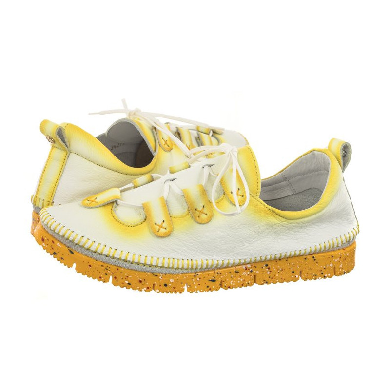 Maciejka Biały+Żółty 06385-07/00-1 (MA1160-b) batai