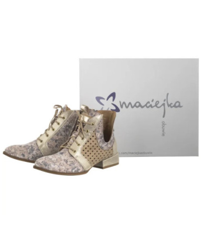 Maciejka Beżowe 05541-04/00-5 (MA1159-b) shoes