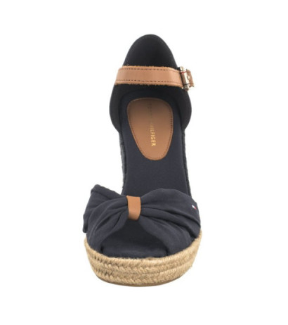 Tommy Hilfiger Basic Open Toe High Wedge Space Blue FW0FW04784 DW6 (TH1013-b) shoes