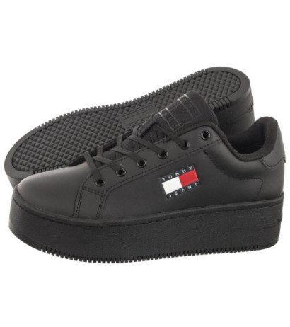 Tommy Hilfiger Tjw Flatform Ess Black EN0EN02518 BDS (TH1025-a) shoes