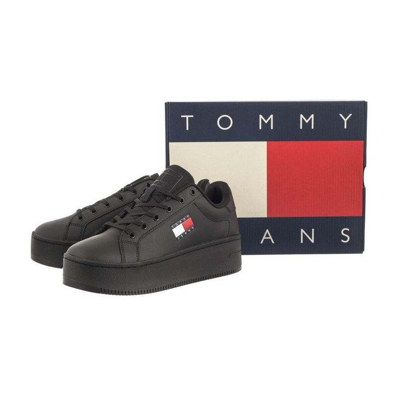 Tommy Hilfiger Tjw Flatform Ess Black EN0EN02518 BDS (TH1025-a) shoes