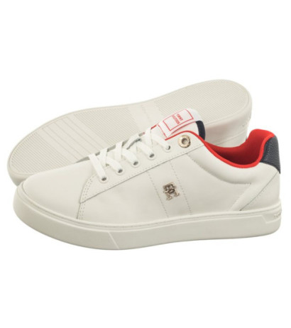 Tommy Hilfiger Essential Elevated Court Sneaker Ecru FW0FW07685 YBL (TH1026-a) sporta apavi