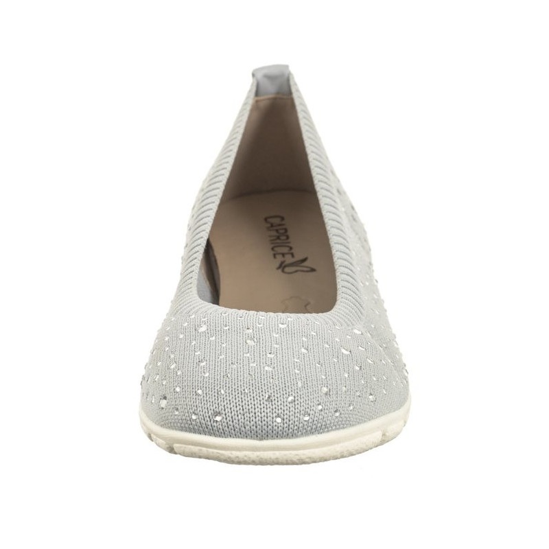 Caprice Szare 9-22107-42 270 LT. Grey Knit  (CP397-b) bateliai