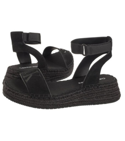 Calvin Klein Sporty Wedge Rope Su Con Black YW0YW00977 BDS (CK456-a) kingad