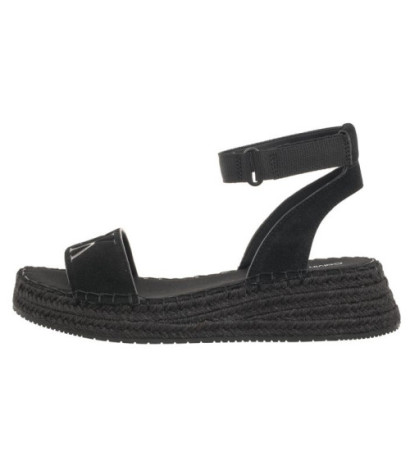 Calvin Klein Sporty Wedge Rope Su Con Black YW0YW00977 BDS (CK456-a) batai