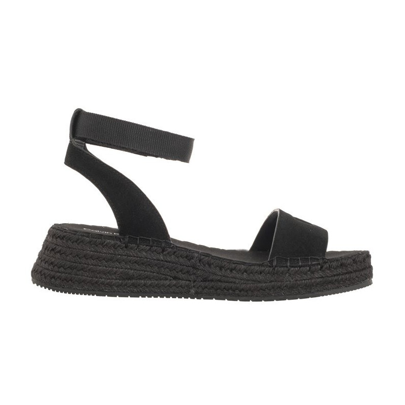 Calvin Klein Sporty Wedge Rope Su Con Black YW0YW00977 BDS (CK456-a) kurpes