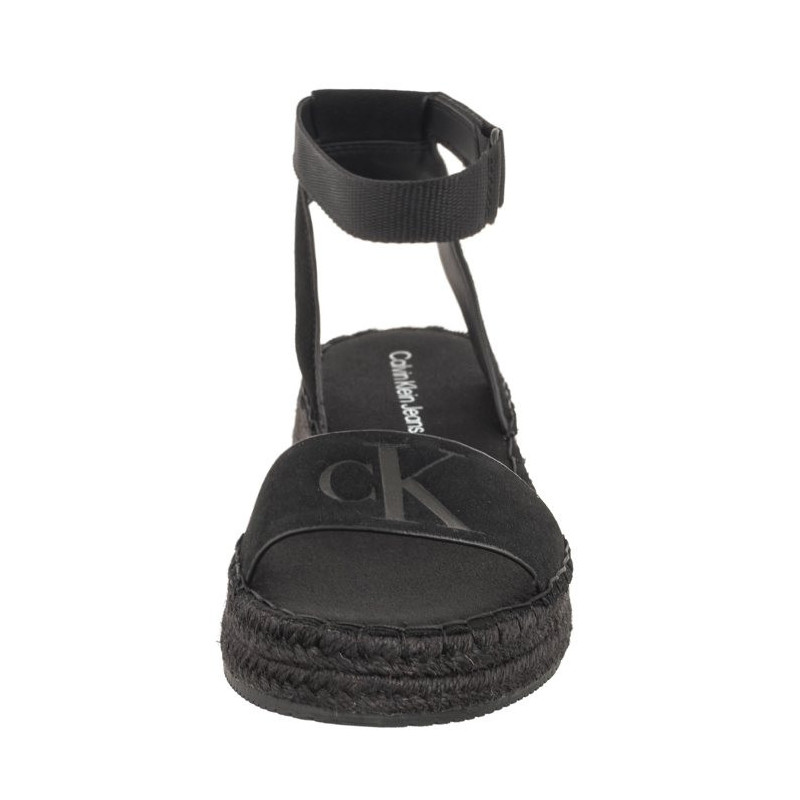 Calvin Klein Sporty Wedge Rope Su Con Black YW0YW00977 BDS (CK456-a) kurpes