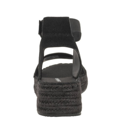 Calvin Klein Sporty Wedge Rope Su Con Black YW0YW00977 BDS (CK456-a) batai