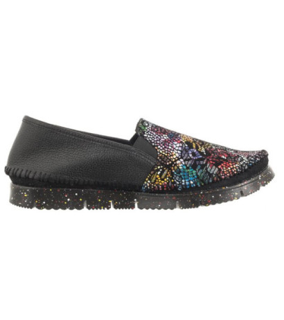 Maciejka Czarne/Kwiaty 03512-56/00-0 (MA1168-a) kingad