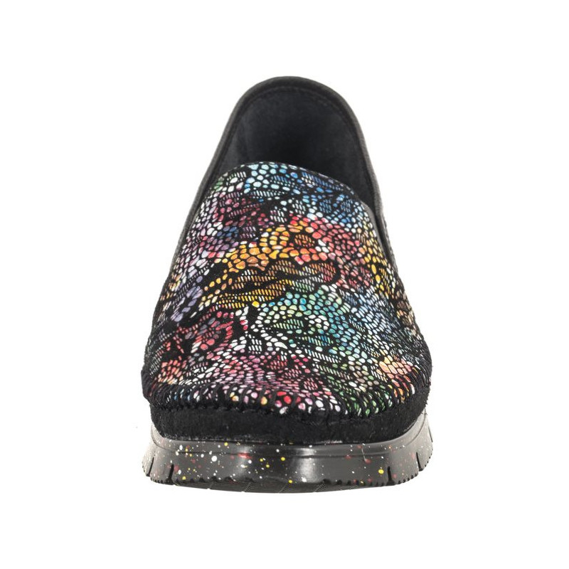 Maciejka Czarne/Kwiaty 03512-56/00-0 (MA1168-a) kingad