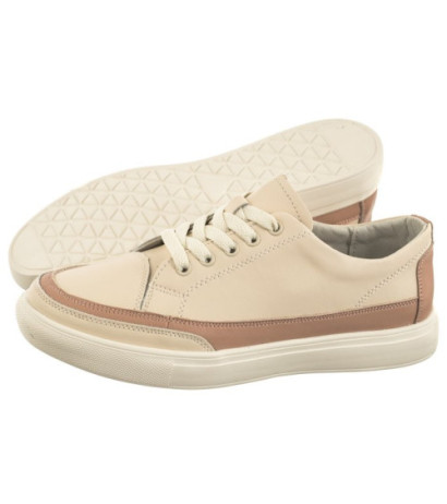 Sergio Leone Beżowe SP 016 (SL507-a) shoes