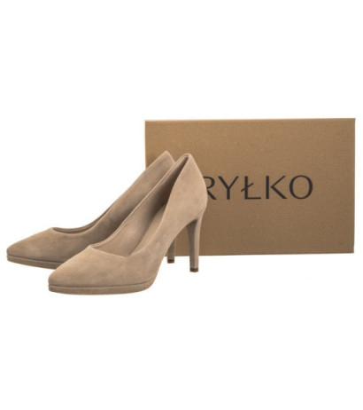 Ryłko Beżowy 8G200_T7 _9TEF (RY801-a) high heels