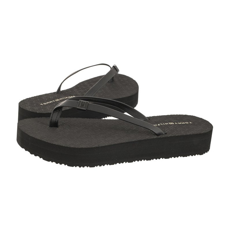 Tommy Hilfiger Monogram Beach Sandal Black FW0FW07854 BDS (TH1031-a) šlepetės