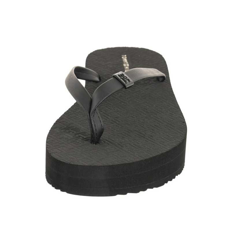 Tommy Hilfiger Monogram Beach Sandal Black FW0FW07854 BDS (TH1031-a) šlepetės