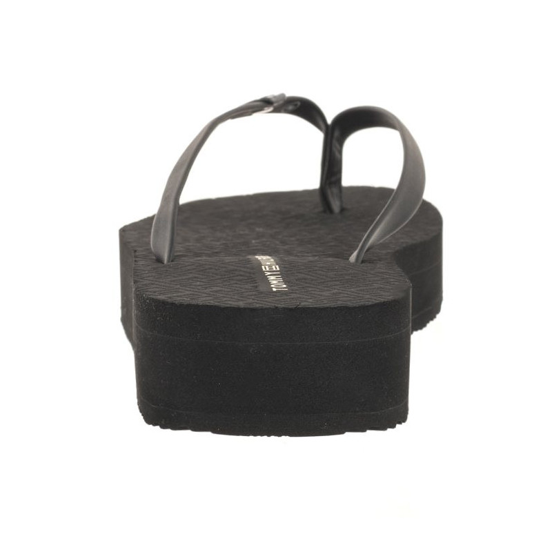 Tommy Hilfiger Monogram Beach Sandal Black FW0FW07854 BDS (TH1031-a) flip flops