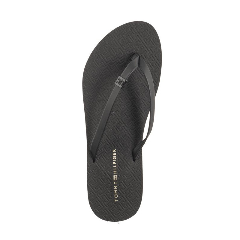 Tommy Hilfiger Monogram Beach Sandal Black FW0FW07854 BDS (TH1031-a) kingad