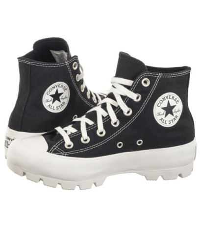 Converse CTAS Lugged Hi Black/White/Black 565901C (CO650-a) kingad